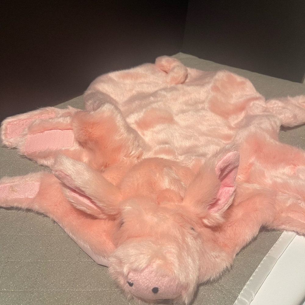 Cute piggy dog costume size M